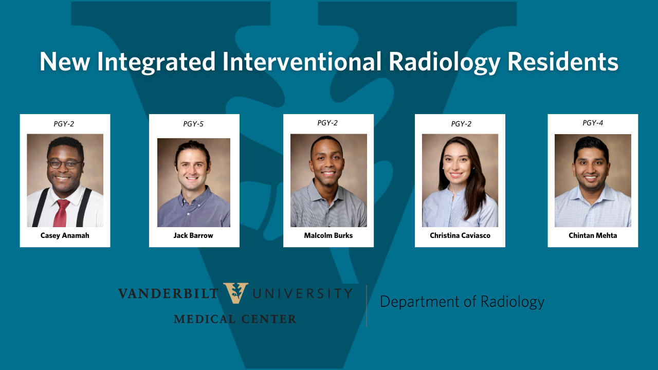 VUMC Radiology Welcomes New Residents And Fellows Department Of